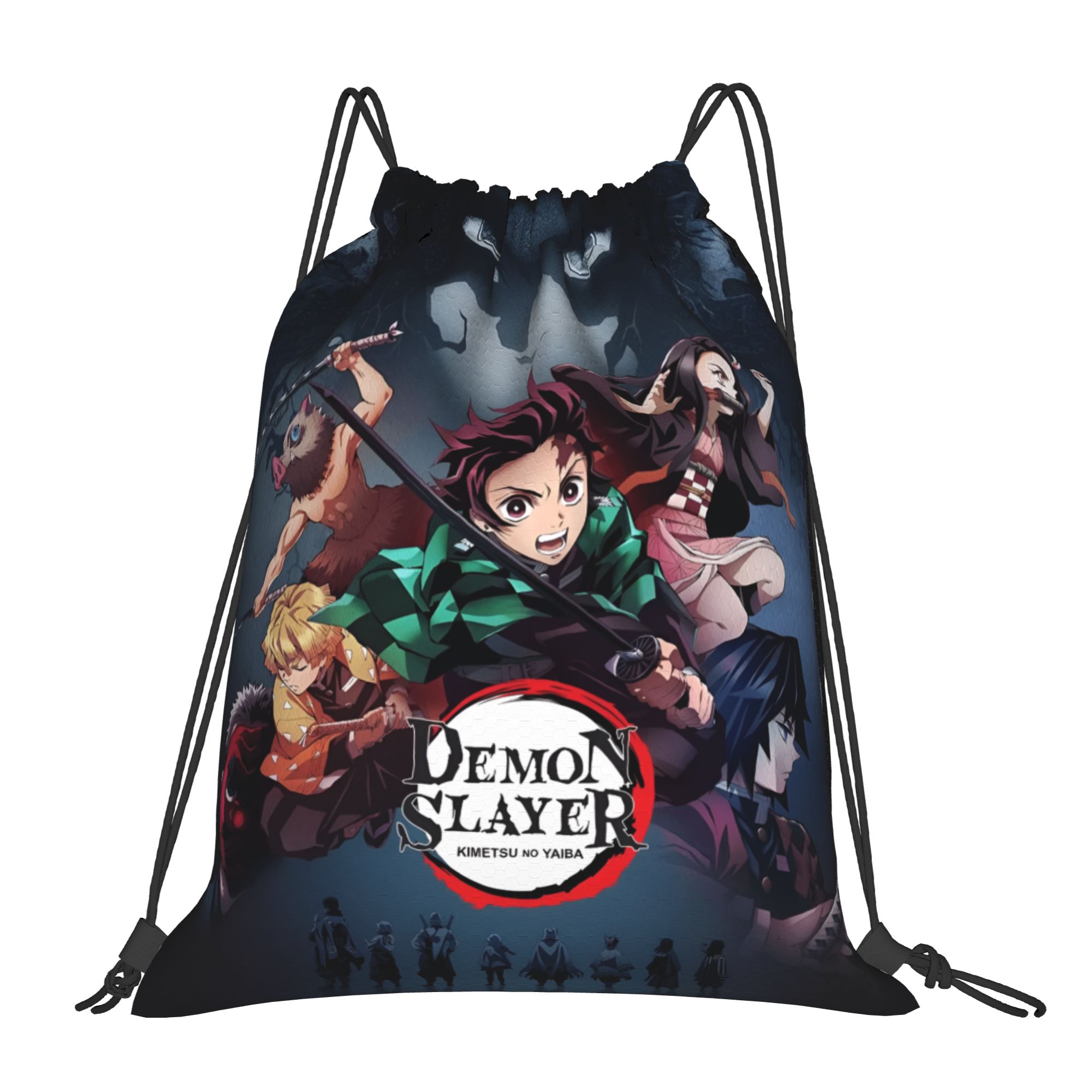 Drawstring Gym Bag - Zaino con coulisse personalizzato D-Demons Slayers