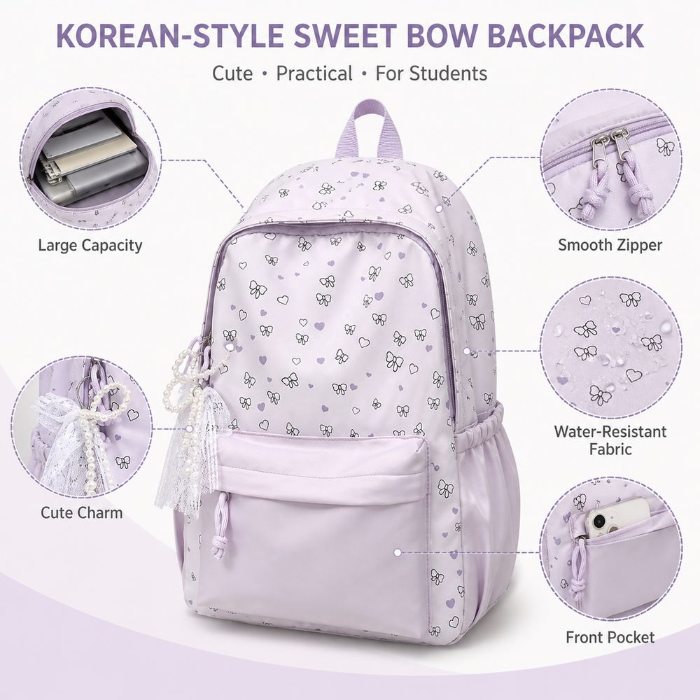 Zaino Casual di Grande Capacit - Canvas Backpack Casual recensione e prezzo
