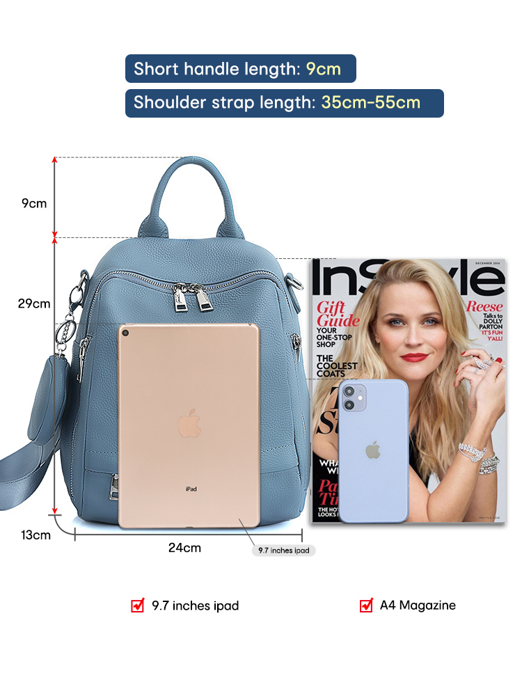 Zency Zaino da donna in vera p - Fashion Backpack Women recensione e prezzo