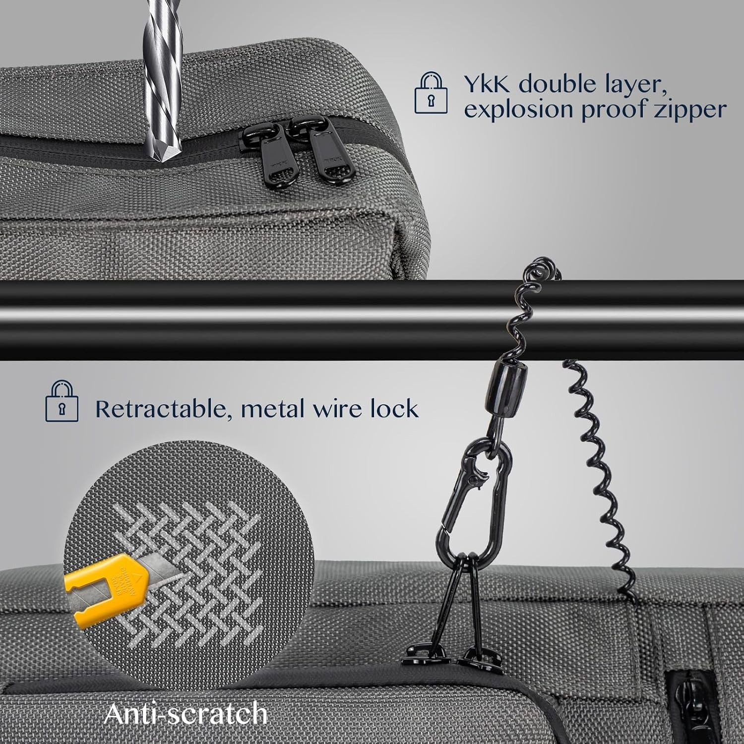 Zaino a tracolla antifurto per - Travel Backpack Anti Theft recensione e prezzo
