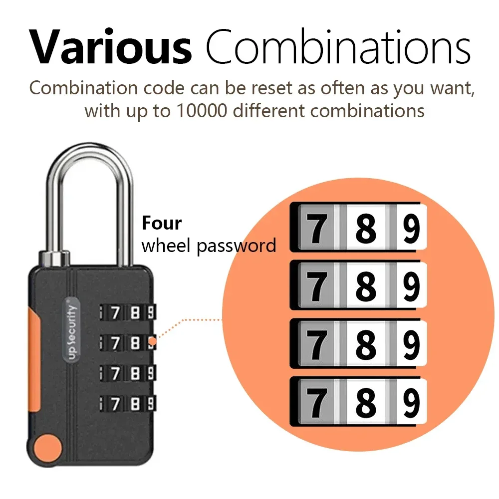 Lucchetto a combinazione a 4 c - Travel Backpack Anti Theft recensione e prezzo