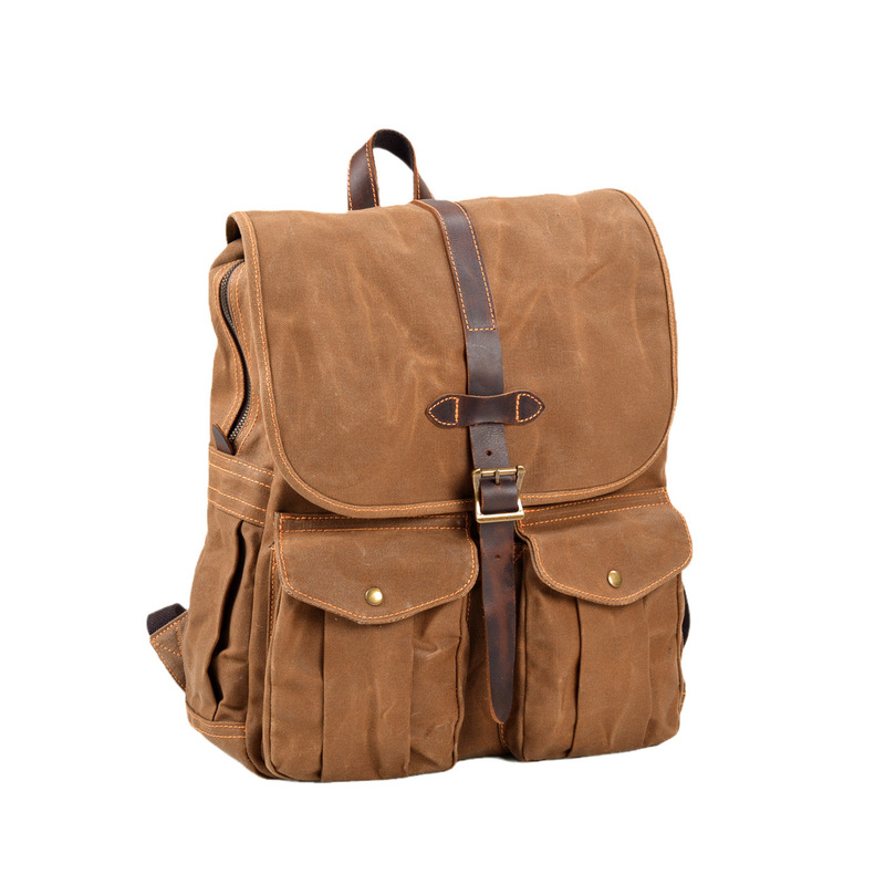 Nuovo zaino da uomo in tela ce - Canvas Backpack Casual recensione e prezzo