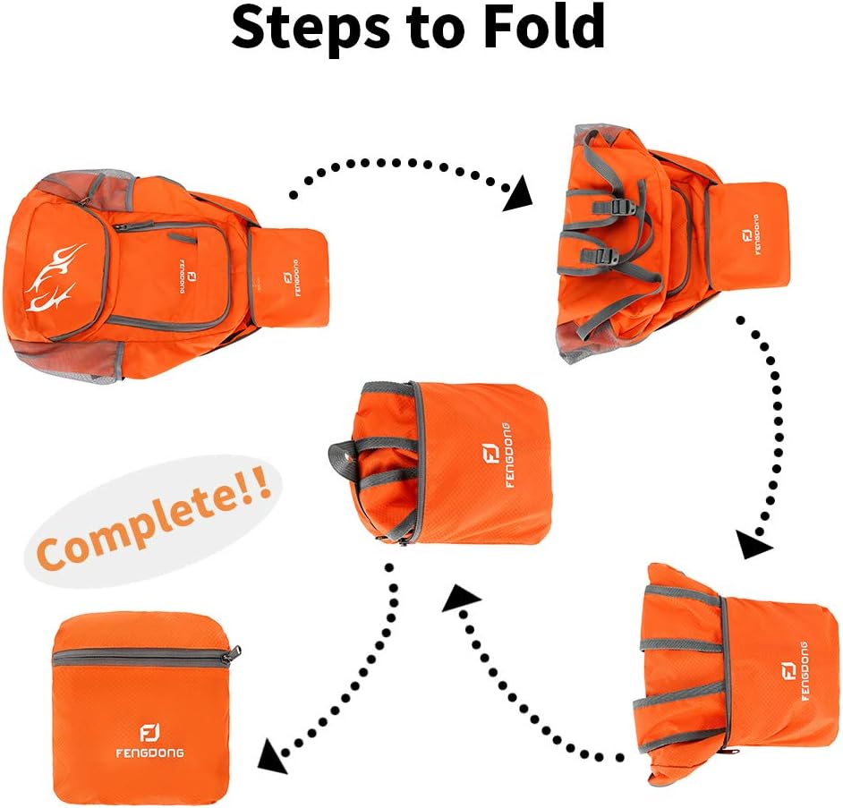 FENGDONG Zaino da viaggio picc - Foldable Backpack Small recensione e prezzo